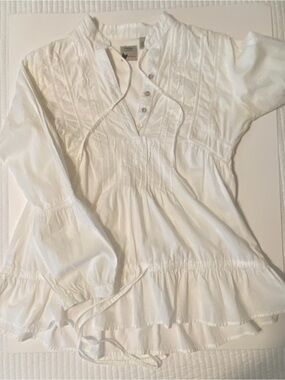 100% Cotton White Blouse - Prototype